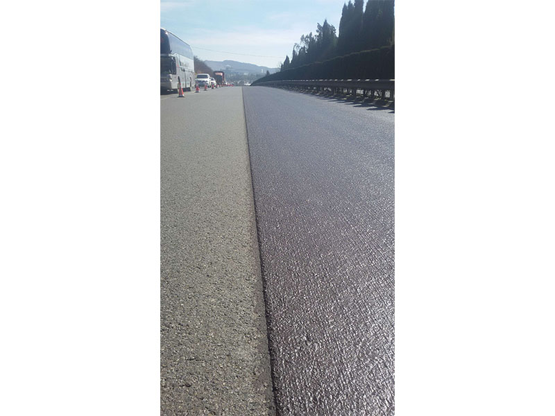 稀浆封层车微表处施工